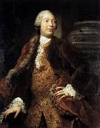 Anton Raphael Mengs Portrait of Domenico Annibali (1705-1779), Italian singer oil on canvas